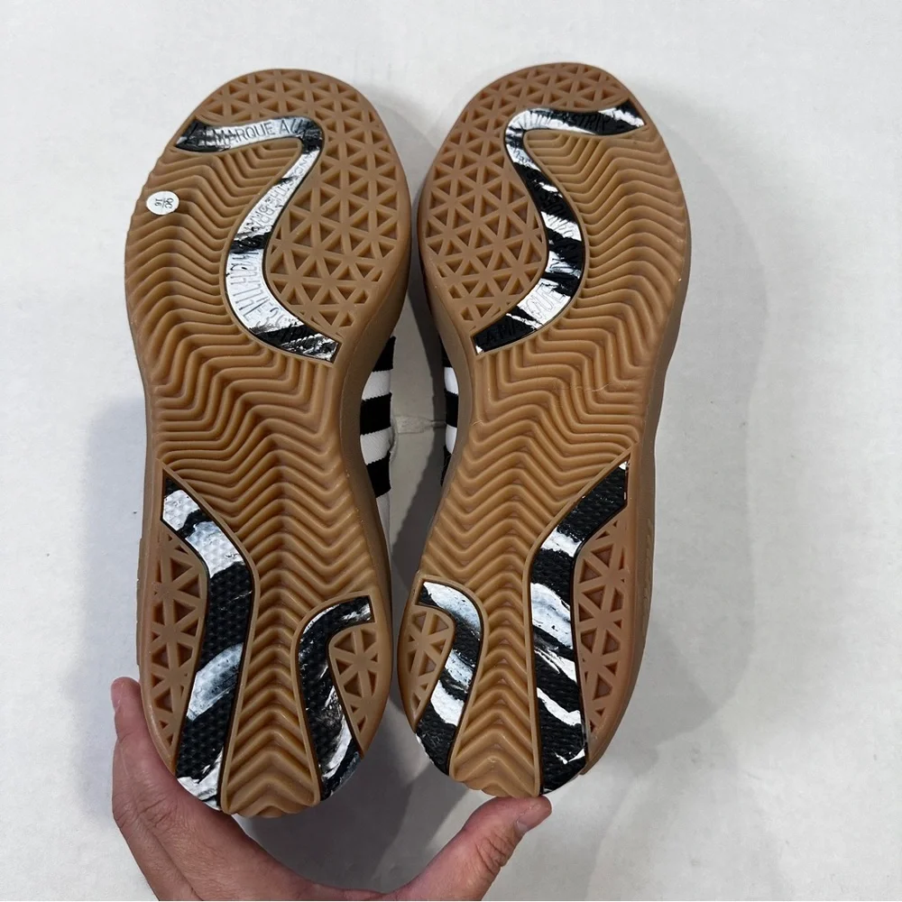 Size 11.5 - adidas Palace x Puig Samba White Black